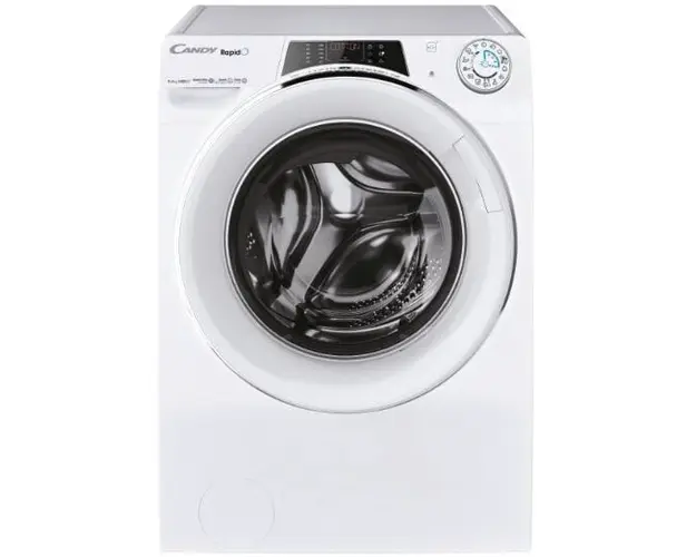 Masini de spalat rufe cu uscator RapidÓ ROW4966DWMCT/1-S, 9Kg, 1400 RPM, Clasa D, Control si continut avansat (Wi-Fi + BLE), Alb