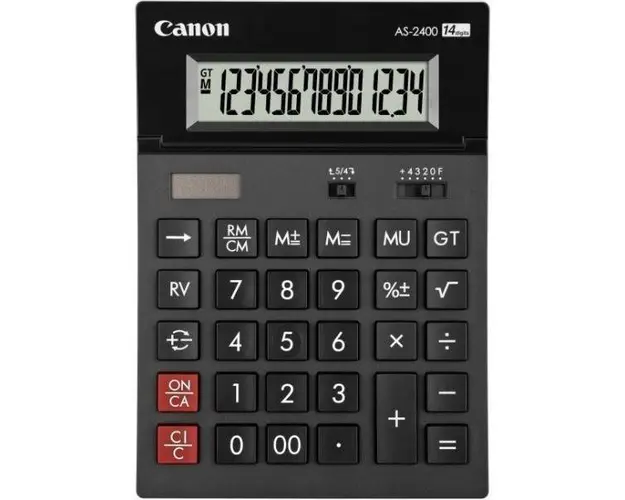 AS2400 CALCULATOR DESKT 14DIG BE4585B001AA