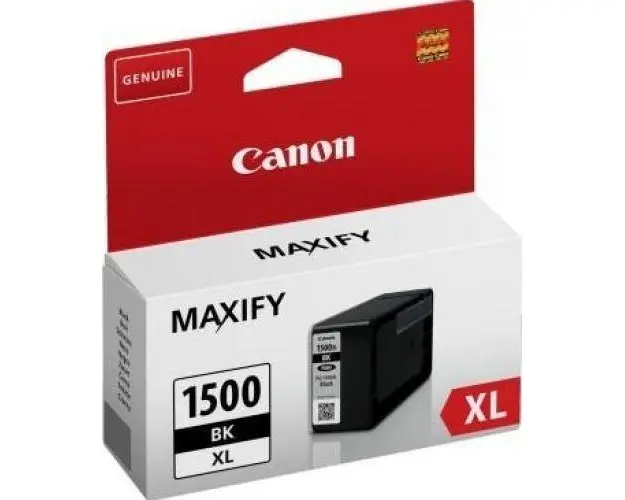 Canon Cartus PGI-1500XL BK, 1200 pagini, Negru
