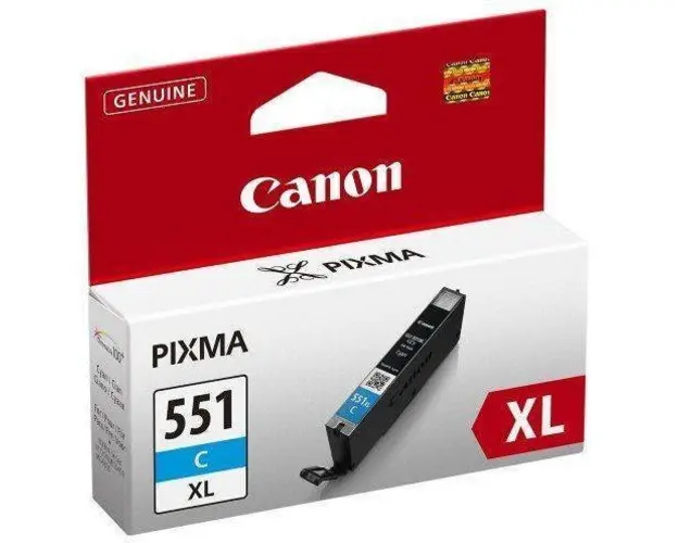 Canon CLI-551 Cyan XL ink Cartridge‚ For IP7250/ MG5450/ MG6350