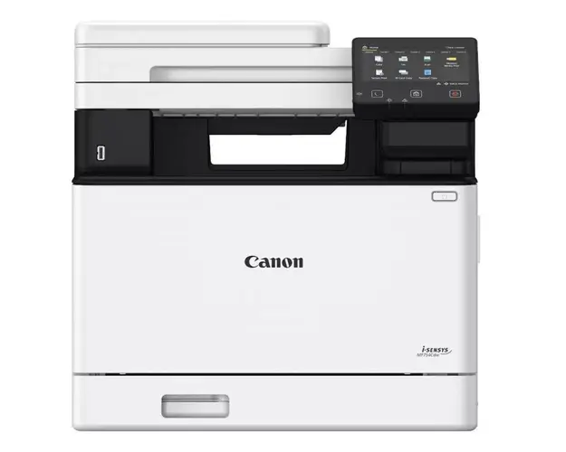 Multifunctional Laser CANON i-SENSYS MF754Cdw, Color, A4, Duplex, USB/LAN/Wi-Fi, Tava coli: 250 coli, Alb