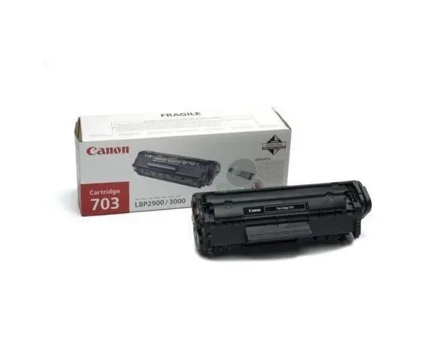 Canon Toner CRG703, Toner Cartridge for LBP-2900/LBP-3000 (2000 pgs, 5%) CR7616A005AA