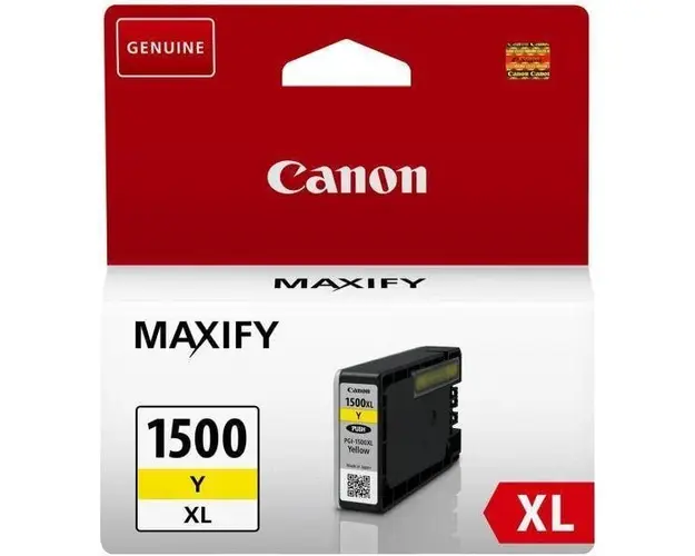Cartus Canon PGI-1500XL Y, 935 pagini, Galben