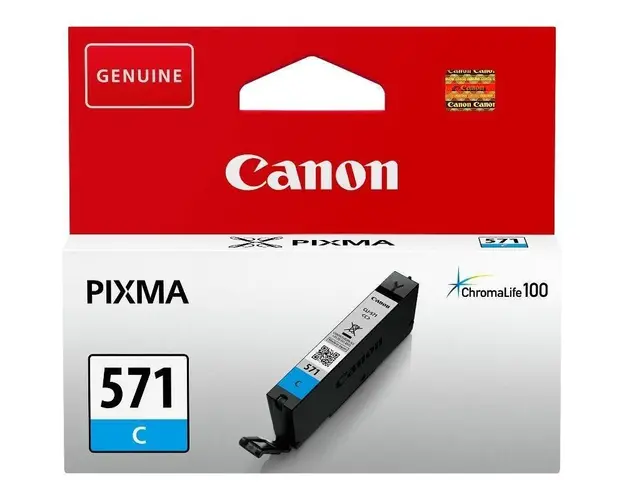 Cartus cerneala Canon CLI-571C, cyan, capacitate 7ml