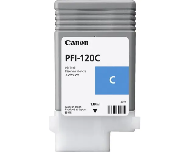 Cartus cerneala Canon PFI-120C, cyan, capacitate 130m