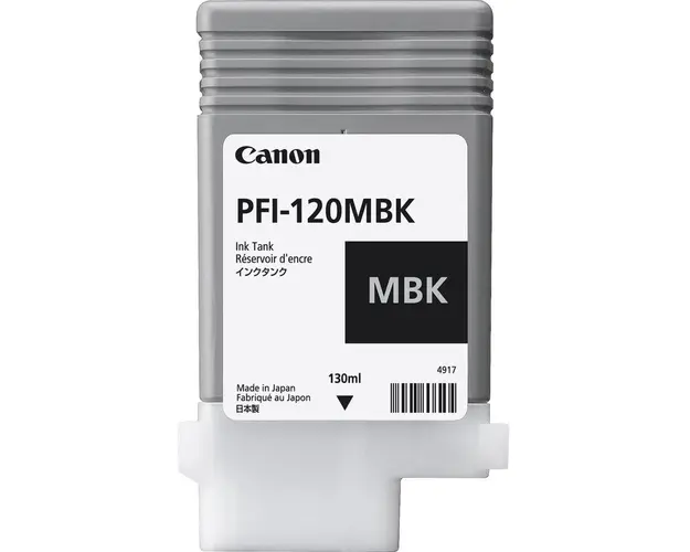 Cartus cerneala Canon PFI-120MBK, matte black, capacitate 130ml
