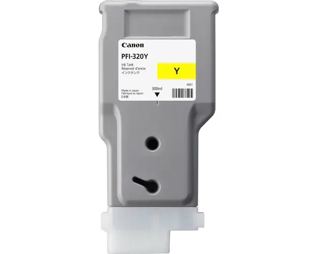 Cartus cerneala Canon PFI-320Y, yellow, capacitate 300ml