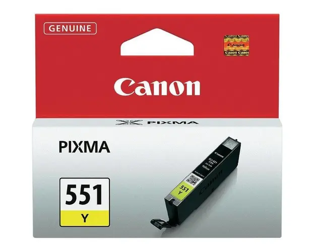 Cartus CLI-551 Yellow ink tank pentru IP7250/ MG5450/ MG6350 BS6511B001AA