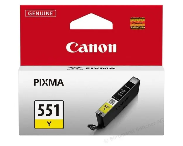 Cartus de cerneala, Canon, CLI551, Galben