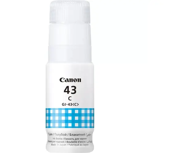 Flacon cerneala Canon GI-43 C (PIXMA G540, G640), 8000 pag, Cyan