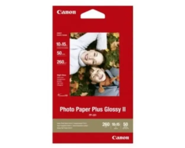Hartie Canon PP-201 Photo Paper Plus Glossy II 10x15 cm (4x6 inch) 50 coli