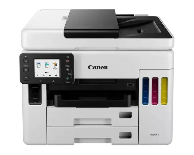 Multifunctionala Canon Maxify GX7040 InkJet CISS, Color, A4, Duplex, Retea, Wi-Fi, Fax