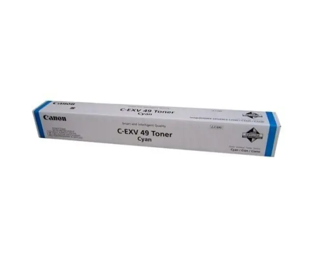 Toner Canon C-EXV49C, cyan, capacitate 19000 pagini, pentru iR Advance C3300i, 3320i, 3325i