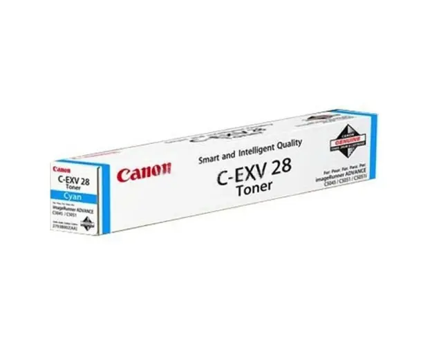 Toner Canon Cexv28 Cyan, Cyan For Ir Advance C5045/5051 Yield 38K, Cf2793B002Aa