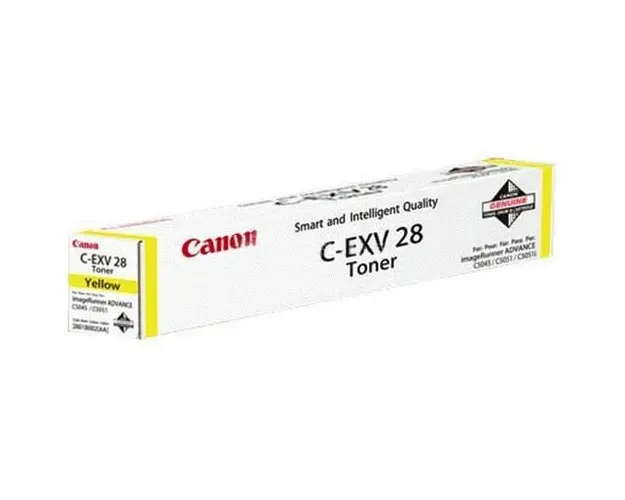 Toner Canon Cexv28 Yellow, Yellow For Ir Advance C5045/5051 Yield 38K, Cf2801B002Aa