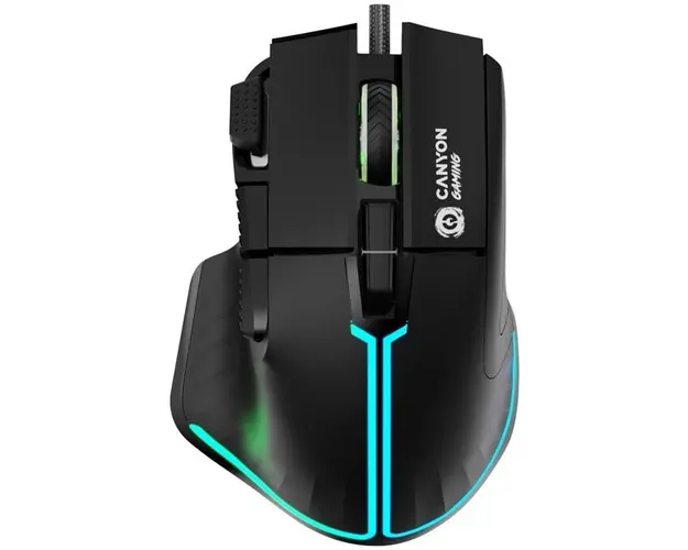 Mouse Gaming Canyon GM-636 Fortnax RGB Black