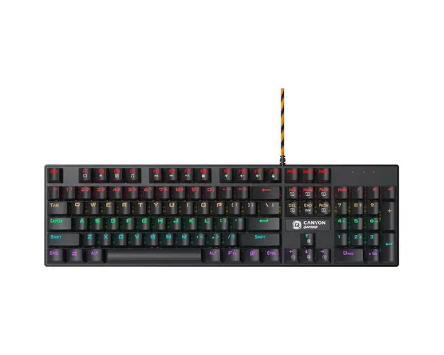 Tastatura Gaming Canyon Deimos GK-4 Mecanica Blue Switch