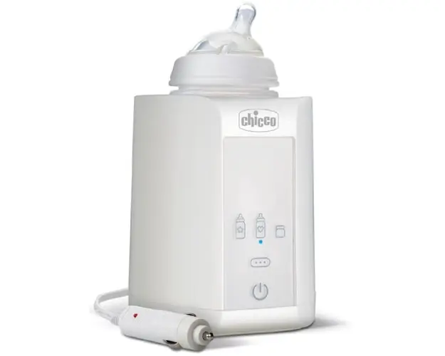 Incalzitor electric 2 in 1 Chicco, cu adaptor pentru autovehicul