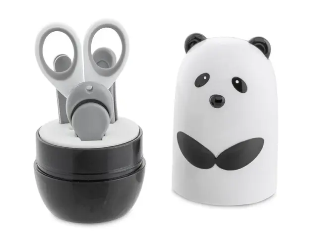 Set de manichiura pentru bebelusi Chicco, panda, 0 luni+