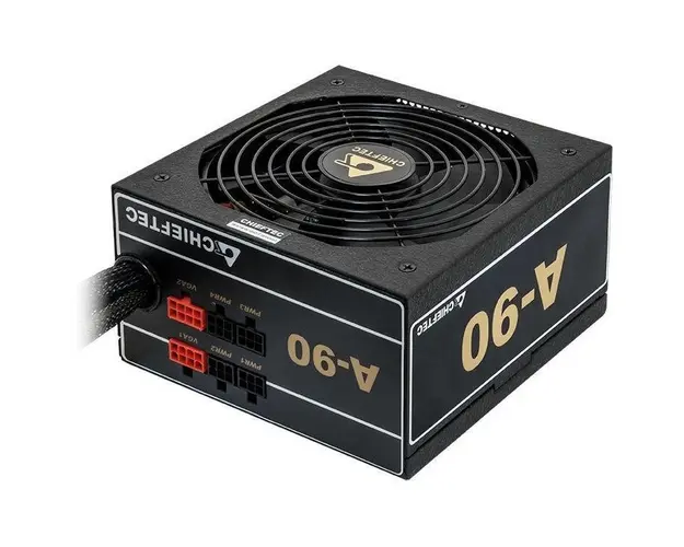 Sursa Chieftec GDP 650W, GDP-650C, Eff: &gt;90%, ATX 12V 2.3, PFCactiv,14cm silent fan, +12V 1: 53A, neagra