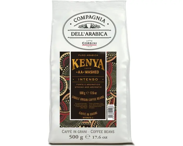 Cafea boabe Compagnia Dell'arabica Kenya AA Washed, 500g