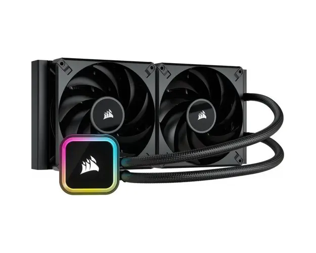 Cooler CPU H115i ELITE RGB, 140mm, 1600 rpm (Negru)