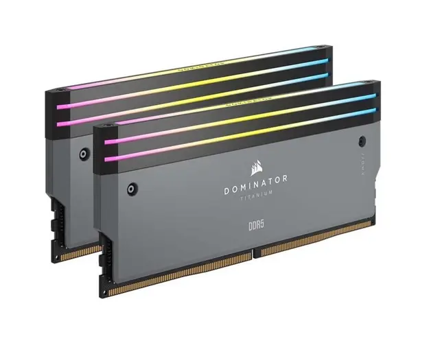 Memorie Dominator Titanium RGB Grey 32GB 6000MHz CL30 Dual Channel Kit