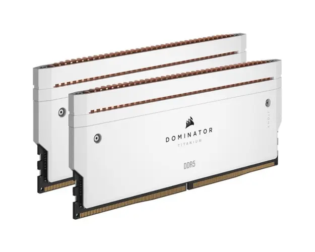 Memorie Dominator Titanium RGB White 32GB 6000MHz CL30 Dual Channel Kit