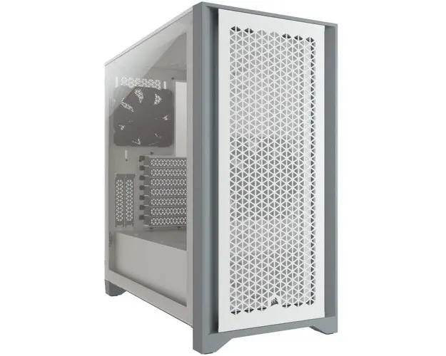Carcasa 4000D AIRFLOW Tempered Glass Mid-Tower ATX, White