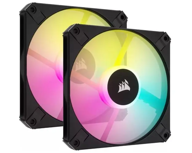 Ventilator / radiator Corsair iCUE AF120 RGB Slim 120mm Two Fan Pack