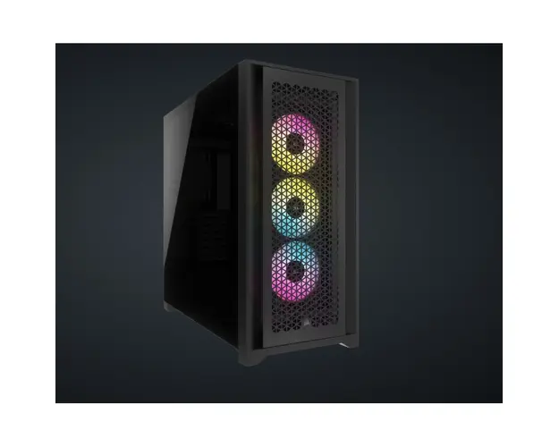Carcasa iCUE 5000D RGB Airflow Mid Tower ATX, negru