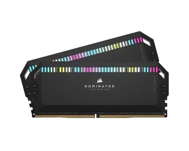 Memorie Corsair DOMINATOR PLATINUM XMP 3.0 Black Heatspreader, DDR5, 6200MT/s 32GB (2x16GB), CL36, RGB
