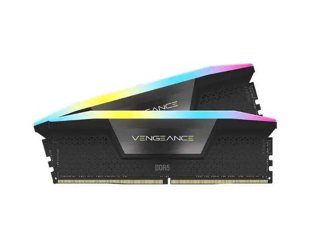 Memorie Corsair Vengeance RGB Black 32GB DDR5 5200MHz CL40 Dual Channel Kit