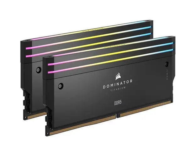 Memorie Dominator Titanium RGB Black 32GB 7000MHz CL34 Dual Channel Kit