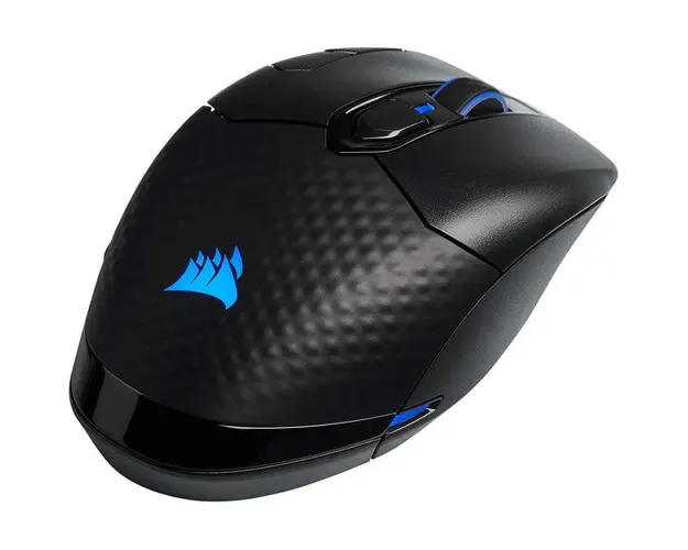 Mouse gaming Corsair Dark Core Pro, Iluminare RGB, Negru