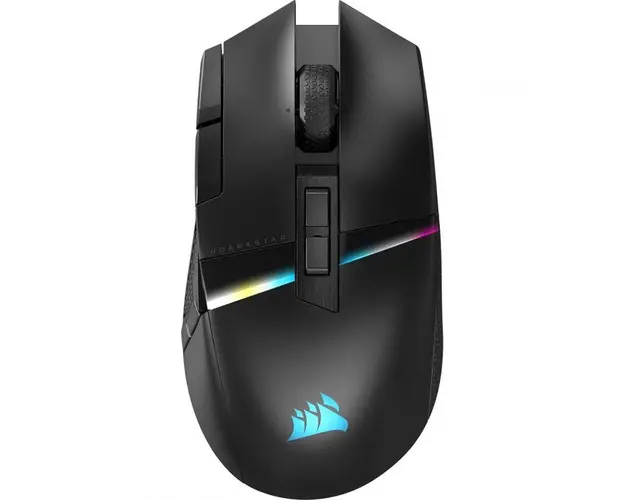 Mouse gaming DARKSTAR WIRELESS, 15 butoane progamabile, 26k DPI, autonomie baterie 80 ore, negru