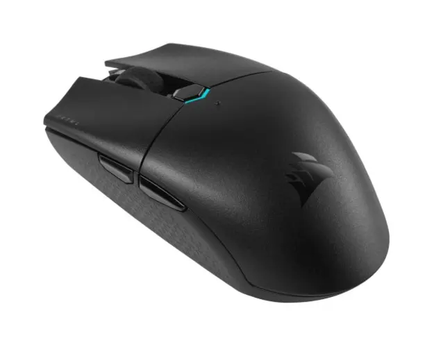 Mouse gaming wireless Corsair Katar PRO, 2.4GHz SLIPSTREAM, Bluetooth, 96g, ambidextru, Negru