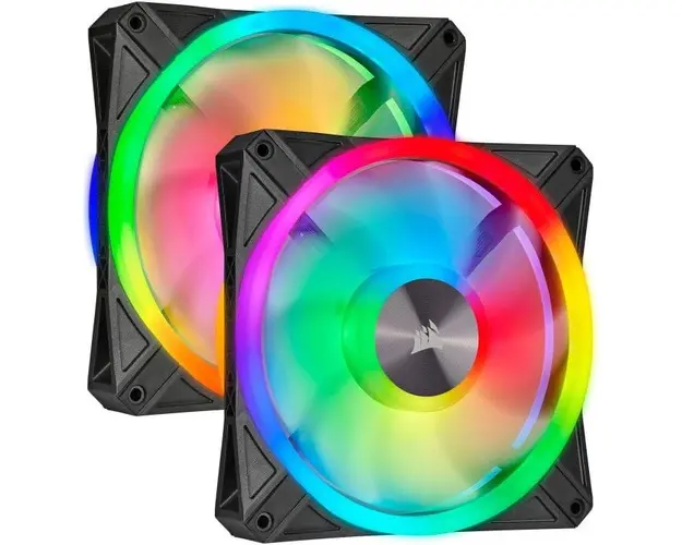 Ventilator / radiator Corsair iCUE QL140 RGB 140mm Twin Pack