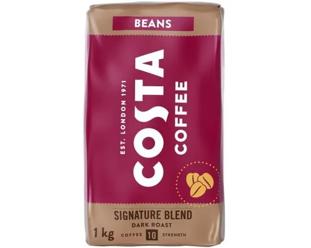 Cafea boabe Costa Signature Blend, prajire intensa, 1kg