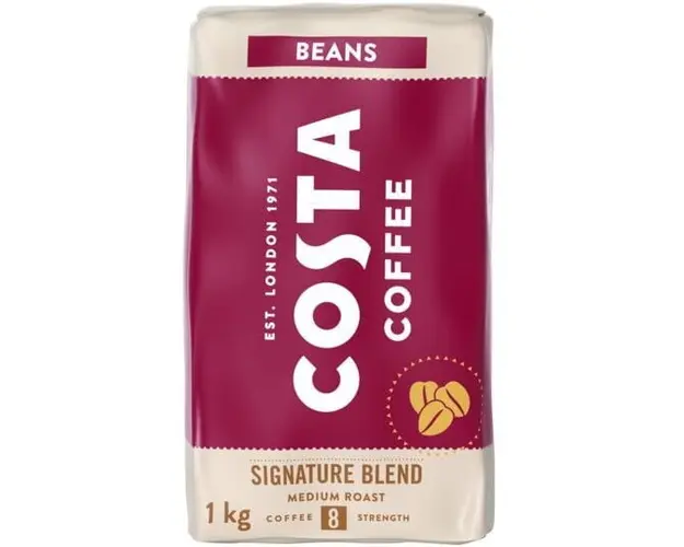 Cafea boabe Costa Signature Blend, prajire medie, 1kg