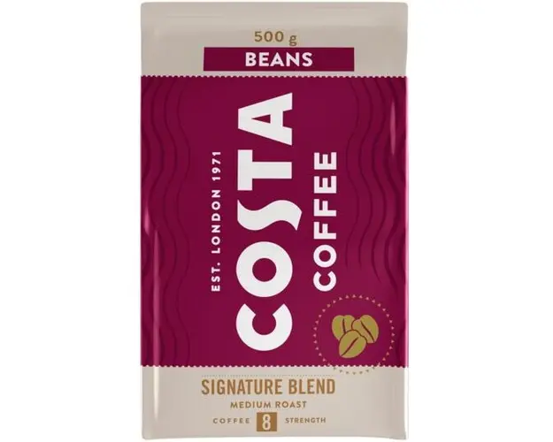 Cafea boabe Costa Signature Blend, prajire medie, 500g