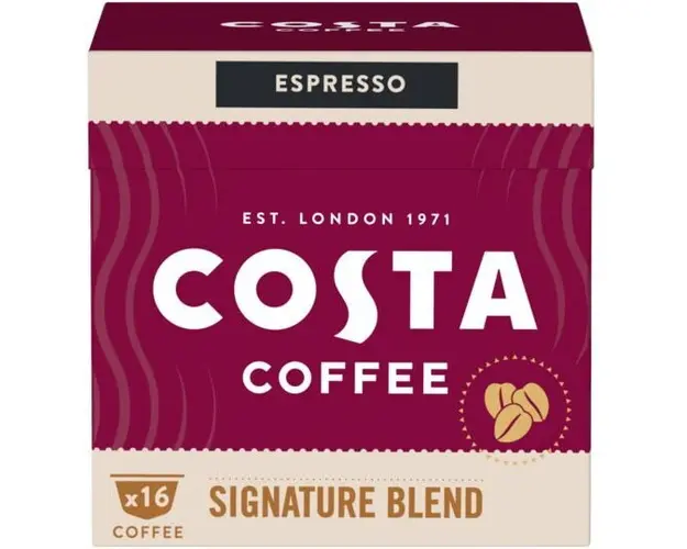 Capsule cafea Costa Signature Blend Espresso, compatibile Dolce Gusto, 16 capsule
