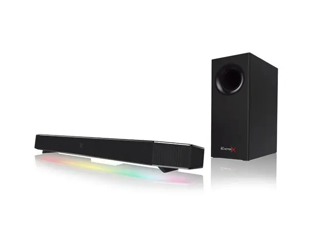 Soundbar 2.1 Creative Sound BlasterX Katana, Bluetooth, Negru