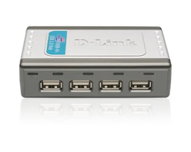 Hub USB 2.0, 4 porturi DUB-H4