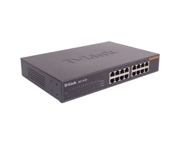 Switch des-1016d, 16-port