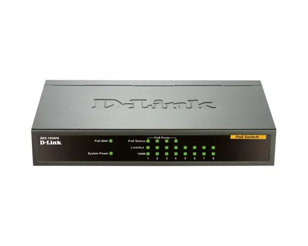 Switch Switch Desktop 8 porturi 10/100, 4 porturi PoE