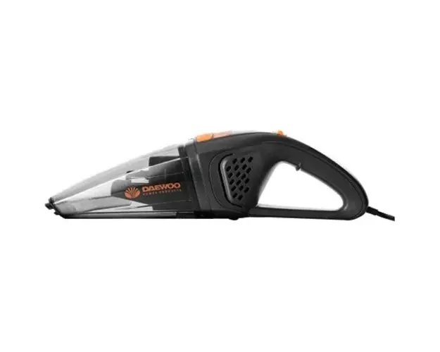 Aspirator auto DAVC150, 12V, 96W, aspirare umed /uscata, 0.58L, gri /portocaliu