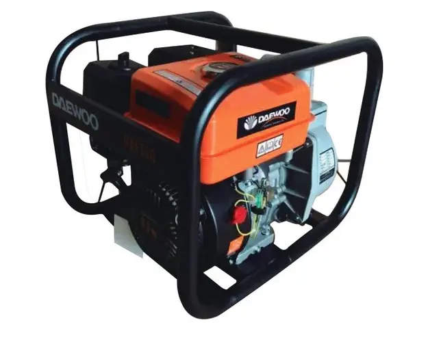 Motopompa Daewoo GAET50, 6.5 CP, 196 CC, 4 timpi, 28 m3/h debit apa, 26 m inaltime refulare, 8 m adancime absorbtie, 4.5 l benzina