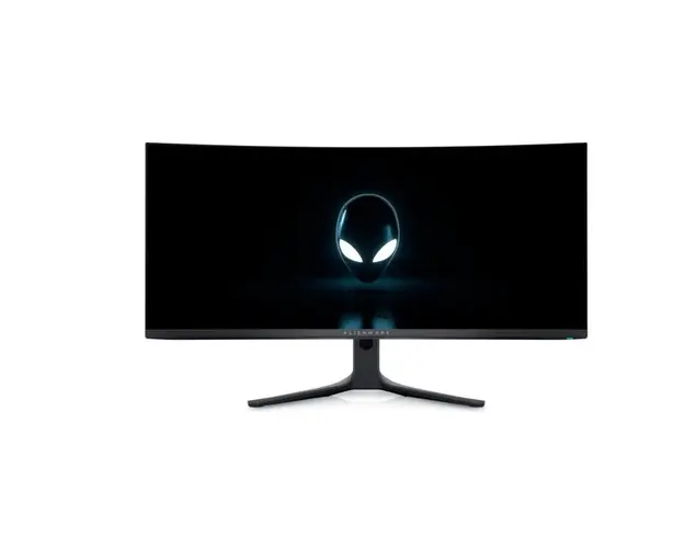 Monitor LED Alienware Gaming AW3423DWF Curbat 34 inch UWQHD QD-OLED 0.1 ms 165 Hz HDR FreeSync Premium Pro
