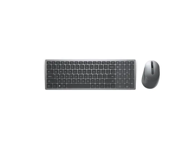 Kit Tastatura + Mouse Dell Multi-Device KM7120W, 2.4GHz&amp;Bluetooth 5.0, Layout US Intl